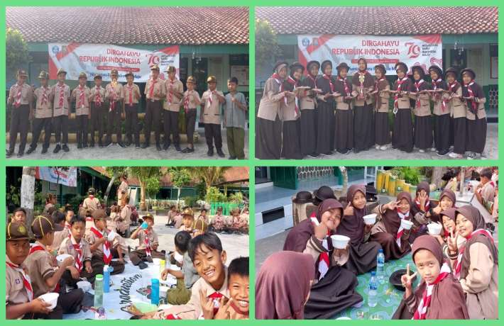Makan Bakso Bersama dalam Rangka Memperingati HUT RI ke 79 dan Pengumuman Prestasi