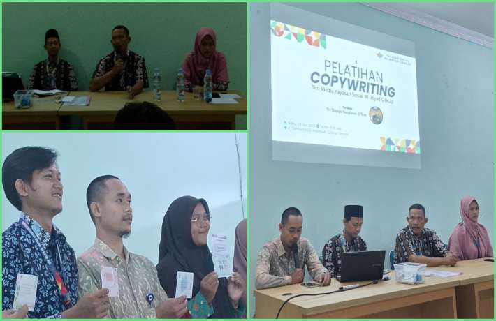 Pelatihan Copy Writing Tim Media, dari Merancang hingga Tayang