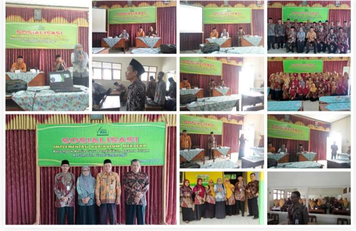Sosialisasi IKM KKG PAI Kec Gandrungmangu