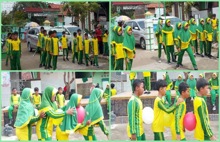 Lomba Class Meeting Estafet Balon Melatih Kekompakan
