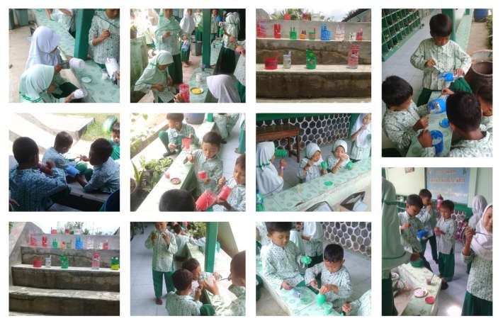 Pot Bunga dari Botol Plastik