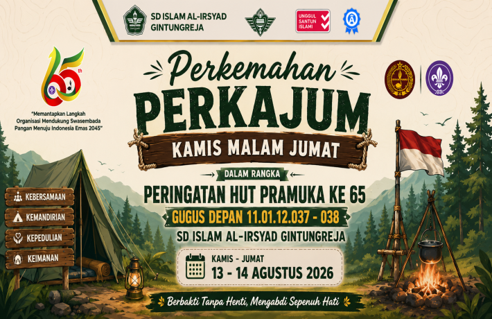 Perkemahan Kamis Malam Jumat HUT Pramuka ke 65