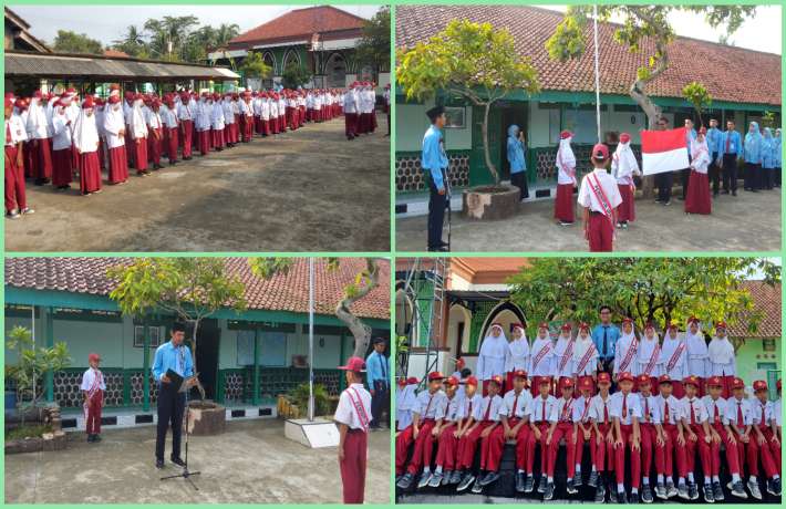 Tumbuhkan Semangat Belajar Lewat Upacara Bendera Hari Senin