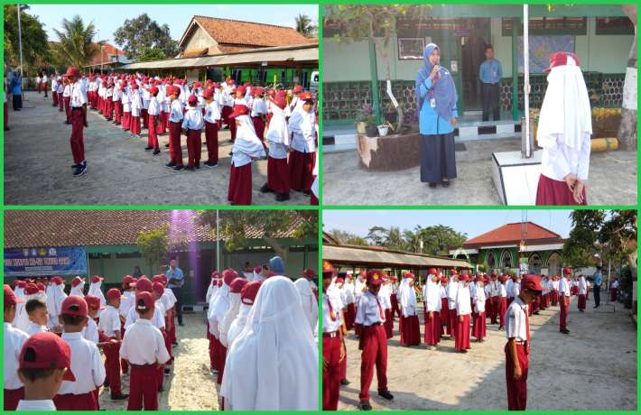 Pagi Cerah Semangat Penuh Deklarasi Perang Melawan Narkoba dalam Apel Pagi