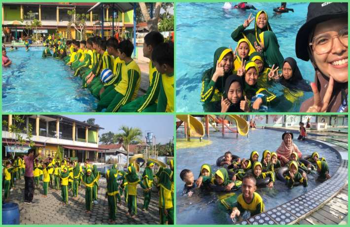 Renang Kelas 2 dan 5 di Banaran Waterboom Belajar dan Bermain