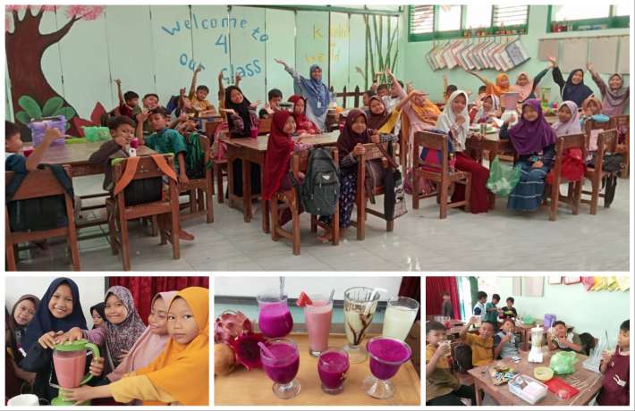 Jus Buah Sehat ala kelas 4