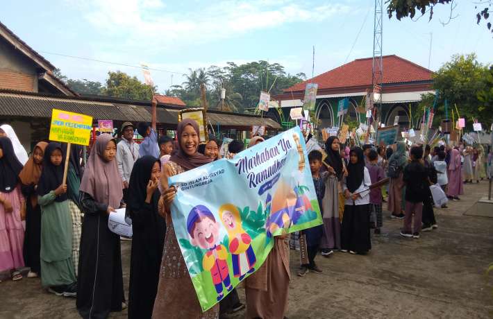 Semarak Pawai Sambut Ramadhan 1446 H