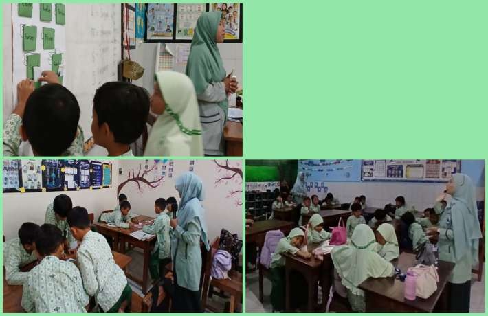 Kelas 1, 2 B dan 3 Disupervisi
