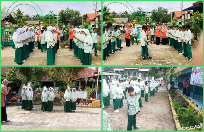 Semangat Kerjasama Lomba Class Meeting 