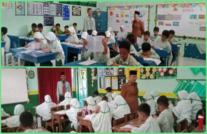 Monitoring ASAT oleh Korwil Bapak Risdiyanto, S.Pd, M.Pd