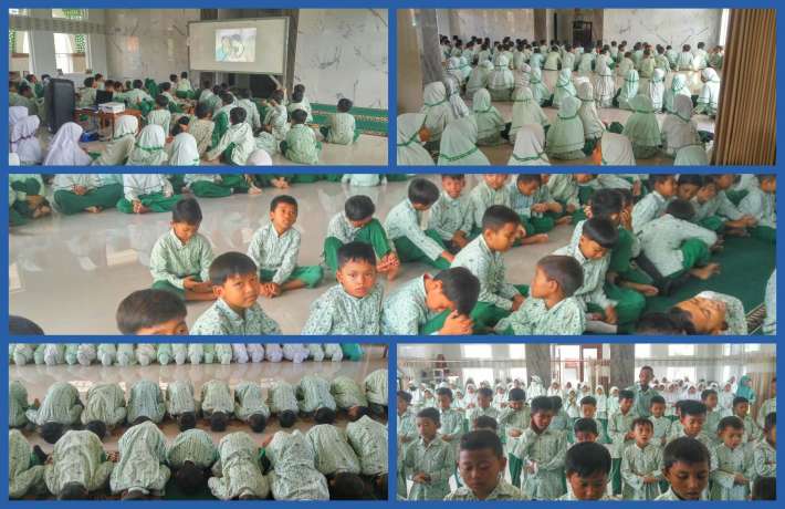 Praktek Sholat Dhuha dan Nonton Film Nabi Yusuf AS