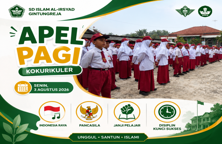 Apel Pagi Menanamkan Disiplin sebagai Kunci Kesuksesan