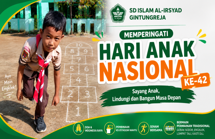 Peringati Hari Anak Nasional Dengan Permainan Tradisional