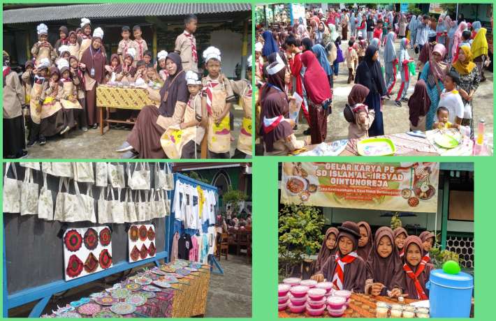 Sangat Meriah Kegiatan P5 dengan Tema Kewirausahaan dan Gaya Hidup Berkelanjutan