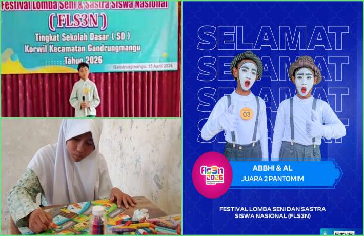 Prestasi Membanggakan di FLS3N Raih Juara 2 Pantomim