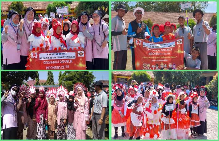 Semarak Karnaval Desa Gintungreja HUT RI ke 79
