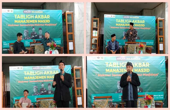 Tabligh Akbar Manajemen Masjid, Makmur Jamaahnya Makmur Masjidnya