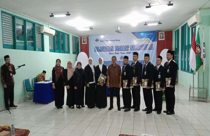 Pelantikan Kepala Sekolah Baru SD Islam Al Irsyad Gintungreja Periode 2025 sampai 2029